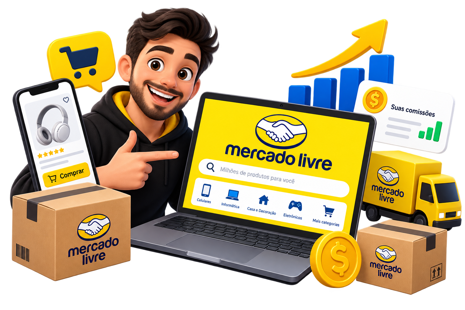 Ferramentas e estratégias para afiliados Mercado Livre